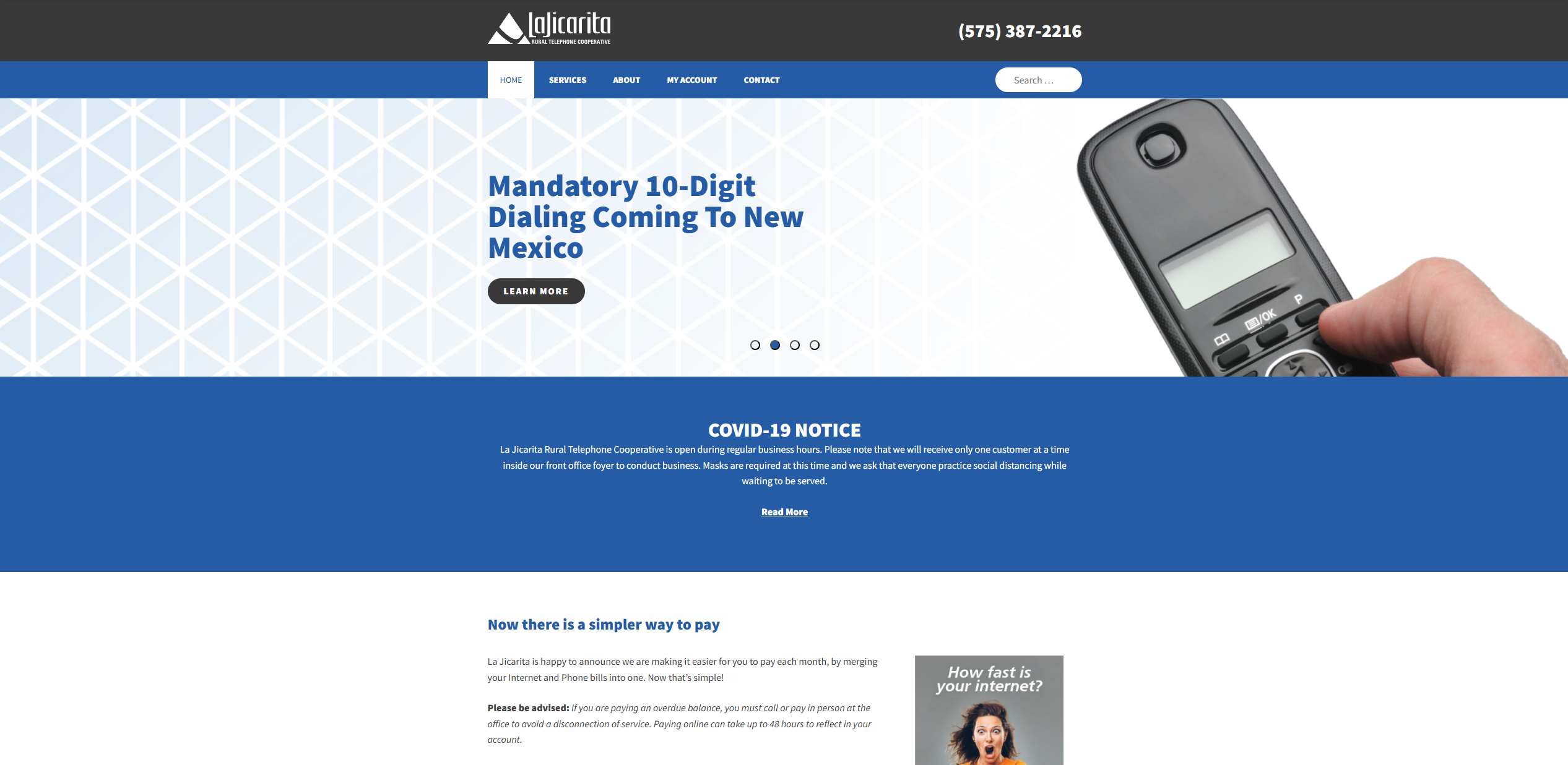 Lajicarita Telecom - Before